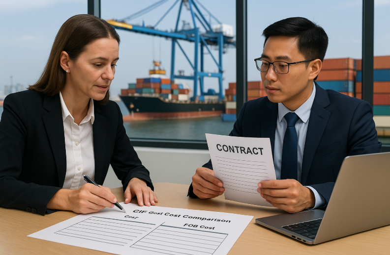 出口合同里的CIF和FOB，差別到底在哪？.png